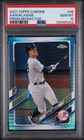 Aaron Judge 2021 Topps Chrome #99 Prism Refractor PSA 10 GEM MINT NY YANKEES