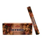 Tridev Myrrh Incense Sticks Agarbatti Pack of 6X20g Each Packs 120 Contains