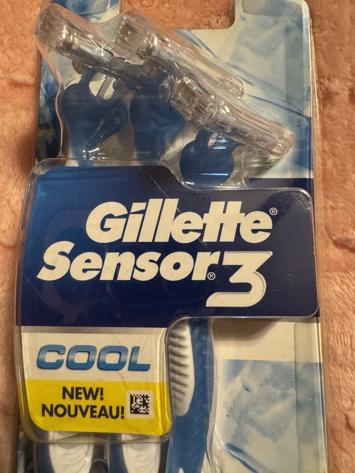 Men’s GILLETTE SENSOR 3 * COOL *Disposables Razors ~ 3 PACK ~ NEW! | eBay