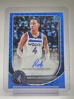 ROB DILLINGHAM 2025-26 BOWMAN CHROME U ROOKIE RC AUTO BLUE GEOMETRIC /150 Q3882