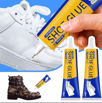 60ml Super Strong Shoe Glue Waterproof Adhesive Sneakers Boot Leather Repair