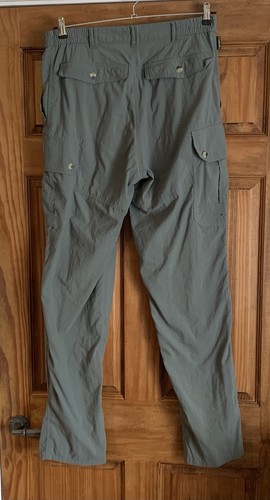 Craghoppers Mens Hiking Walking Cargo Pants Solar Dry 32”Waist Khaki *Read* - Picture 2 of 7