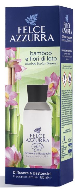 Felce azzurra Chopsticks Environment 120 ML Bamboo Lotus Made IN Italy