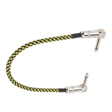 11.8in Instrument Cable Weave Copper Shielded Noise Reduction For Live Perfo
