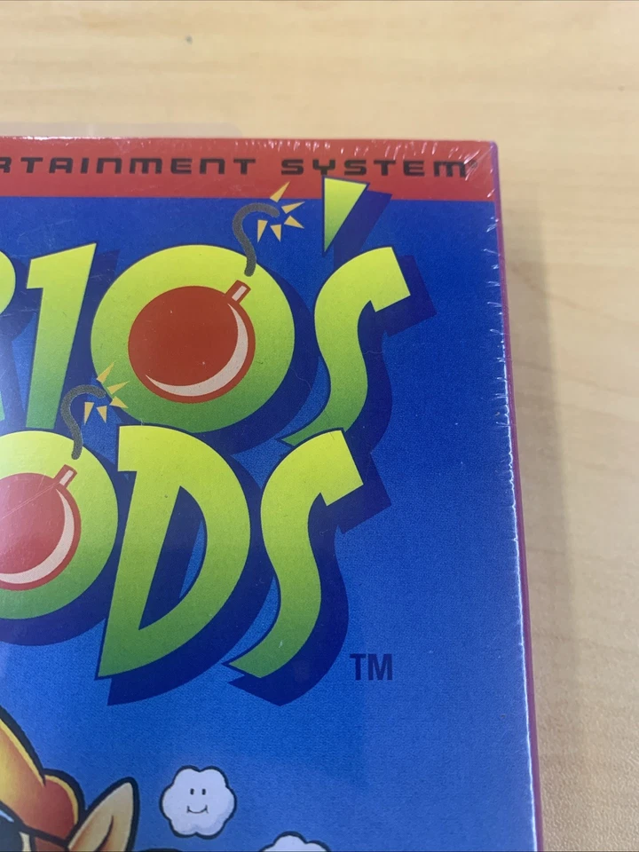 Wario's Woods (Nintendo NES, 1994) Sealed - Rare - Read - Image 3 of 4