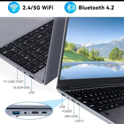 Geviar Laptop Computer, 15.6 Inch Laptop, 16GB DDR4 512GB SSD Intel Brand New - Picture 6 of 13