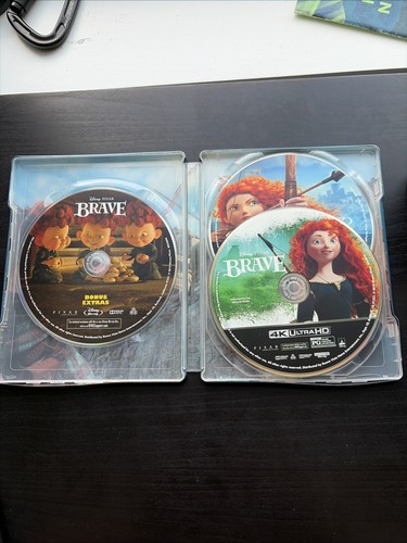 Brave 4K Ultra HD / Blu-Ray Best Buy Exclusive Steelbook Limited Edition Disney - Picture 3 of 3