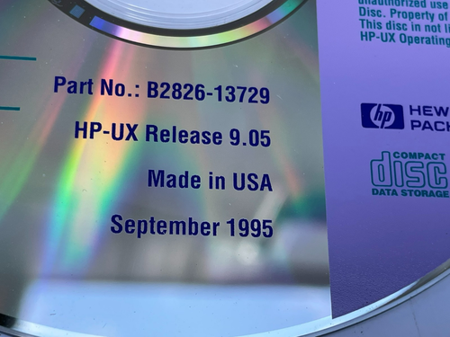 HP-UX CD Support Release 9.05 Series 700 / B2826-13729 - Zdjęcie 6 z 8