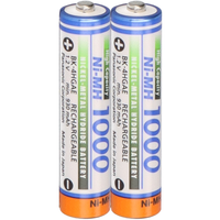 2 X Panasonic Aaa Akku´S Accu Ni-Mh Micro 1,2V 1000Mah Dect Siemens Telefon 1,2V
