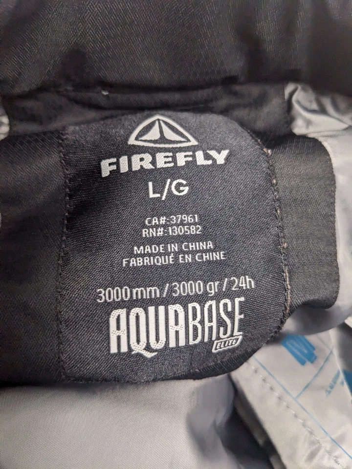 Pantalones de esquí Firefly Snow para niños talla L negros 130582  Foto 3 de 4