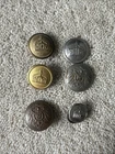 First World war imperial germany military buttons WW1 militaria german G1 x6