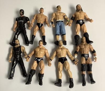 WWF / WWE フィギュア 8体セット WWE Wrestling Action Figure Collection - 8 Figures - c. 1999