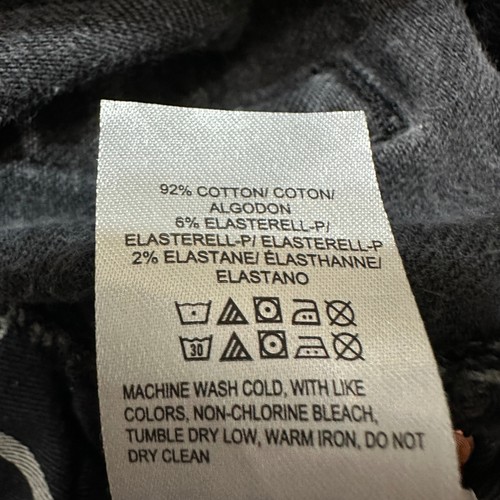 Lucky Brand 110 Slim Stretch Jeans Herren 30x29 Black Wash Denim Casual Grunge - Bild 13 von 16