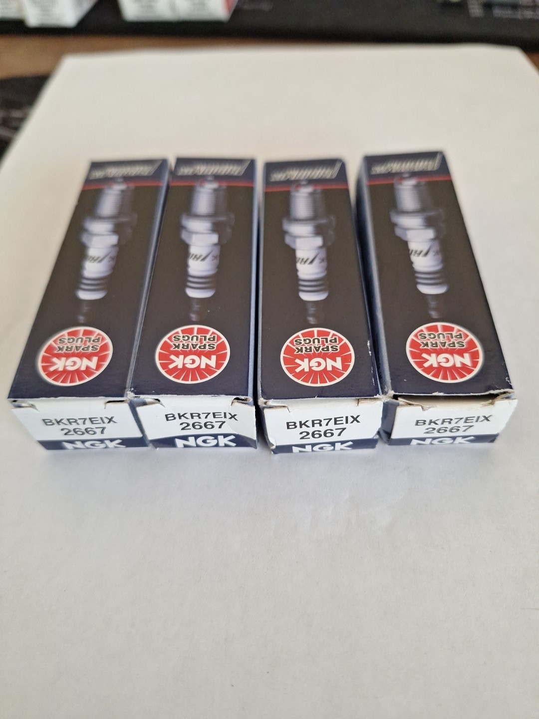 4PK Plugs NGK Iridium IX Spark Plugs. BKR7EIX 2667