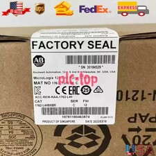 1Pc nEW INBOX Allen-Bradley 1762-L40BXBR AB MicroLogix 1200 40 Point Controller