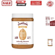 Classic Peanut Butter Creamy Spread, No Stir, Gluten-Free, 28 Ounce Jar, 1 Pack