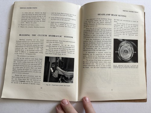 Jaguar XK150 Owner’s Handbook Inc Maintenance Chart, C1957 - Picture 10 of 13