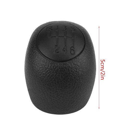 Car Shift Knob Gear Lever Head 6 Speed For Upgrade Replacement For Boxer - Picture 2 of 7