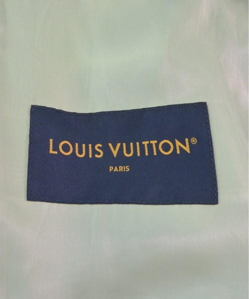 LOUIS VUITTON Varsity Jacket GrayxWhite 48(Approx. L