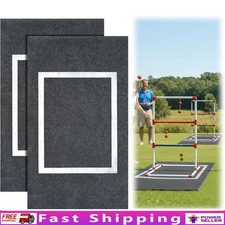Ladder Toss Game Mats 2 Pack Waterproof Anti-Slip Durable Playing Surface New