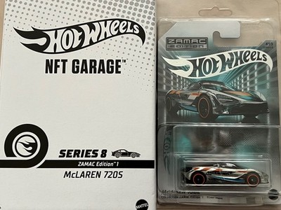 ホットウィール NFT マクラーレン　720S ZAMAC NFTG レア Hot Wheels NFTG Garage Series 8 - McLaren 720S Zamac Edition