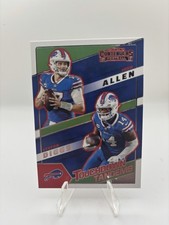 2022 Panini Contenders - Touchdown Tandems Josh Allen, Stefon Diggs #TDT-BUF