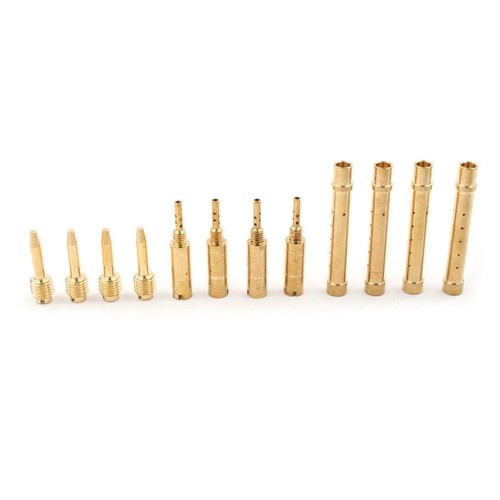 Per CB350F Deluxe Kit Riparazione Carburatore Set di Ricambi 4 Set Gomma Ottone - Bild 4 von 11