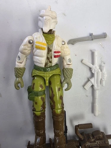 Vintage G.I. Joe Stalker 1989 Figure. With Guns
