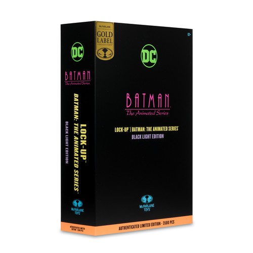 Lock-Up (Batman: The Animated Series) Black Light Gold Label Exclusivo - Imagen 8 de 8