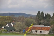 Photo A3 Cardiff : Began Farm Looking towards Began Farm in the rural ar c2014