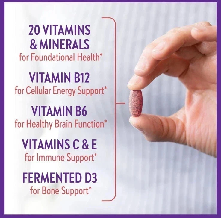 (Pack 2) Nuevo Capítulo Mujer Multivitamínico 55+ Suave en el Estómago,192 Cuenta Foto 3 de 4