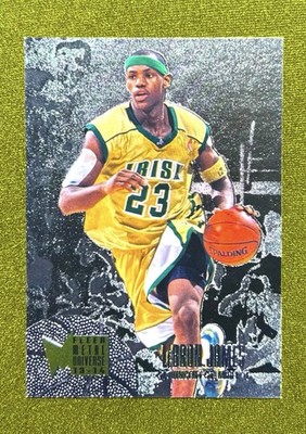 2013 Fleer Retro LeBron James Rare Metal Universe Limited Edition 13-14 NBA SP