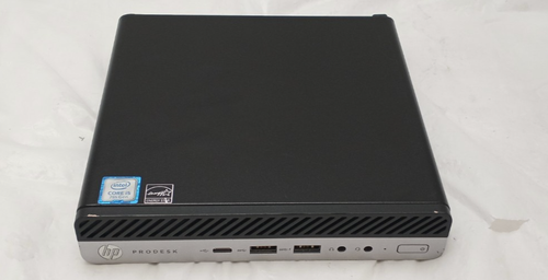 HP ProDesk 600 G3 DM : Intel Core I5-7500T 2.7GHz : 32GB RAM : 256GB SSD : No OS