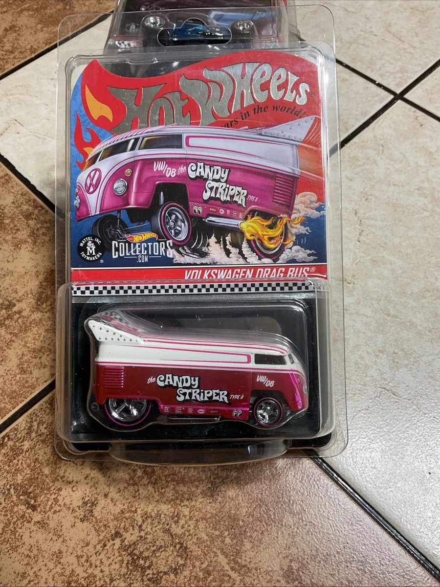 Hot Wheels RLC Volkswagen Drag Bus 2019 - Édition Limitée 'Happy Holiday' 🇨🇵