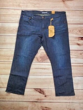 Flypaper Men's Big Tall Regular Fit Straight Leg Jeans 42W x 32L