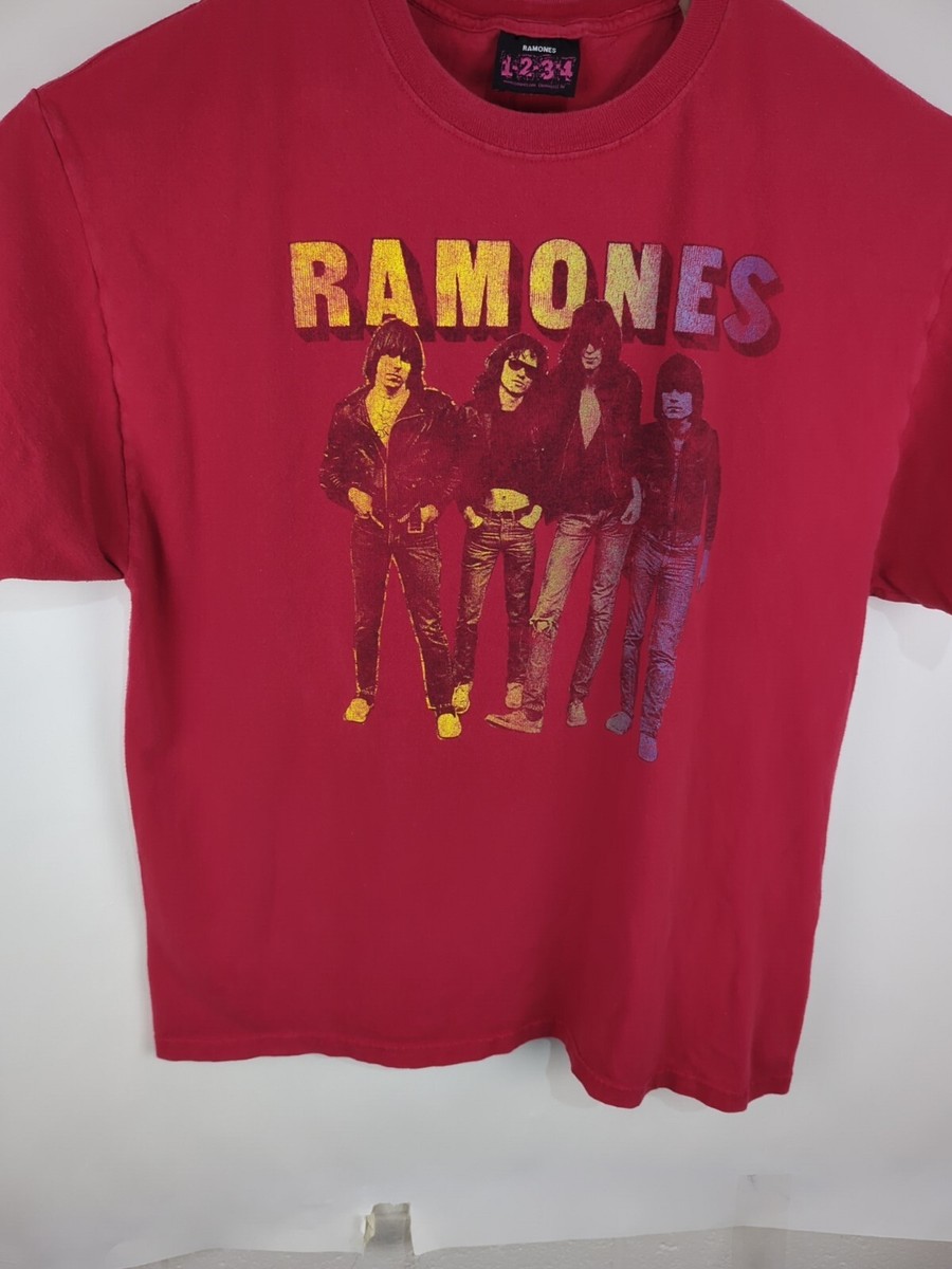 【USED】RAMONES ROAD TO RUIN Tシャツ 1234 Official Ramones Road to Ruin Men's T-Shirt | eBay