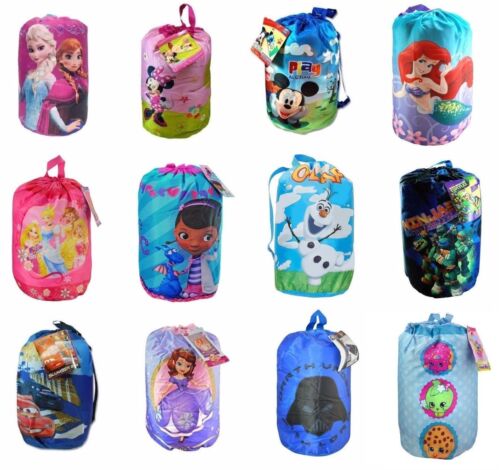 Camping Slumber Sleeping Bag with Backpack Disney Princesses Girl Age 3+ NEW - Picture 4 of 4