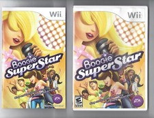Nintendo Wii Boogie Superstar video Game Complete (disc Case and Manual)