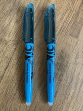 Pilot Frixion LIGHT Range Erasable Highlighters ( PKT 2 BLUE ) BRAND NEW