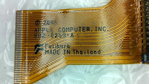 iPod Classic 4th Gen Photo Hard Drive Ribbon Cable Flex 632-0259-A 20/40/60GB - Picture 2 of 2