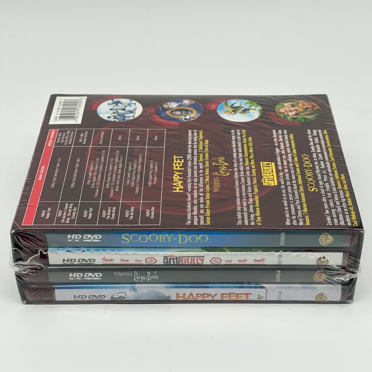 The Best of HD DVD: Family (HD-DVD, 2007, 4-Disc Set) for