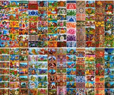 Set of 24 Heat Shrink Wrap Sleeve Decoration Easter For 168 Eggs super mixed