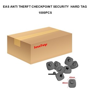MINI EAS ANTI THEFT CHECKPOINT SECURITY HARD TAG BLACK ...