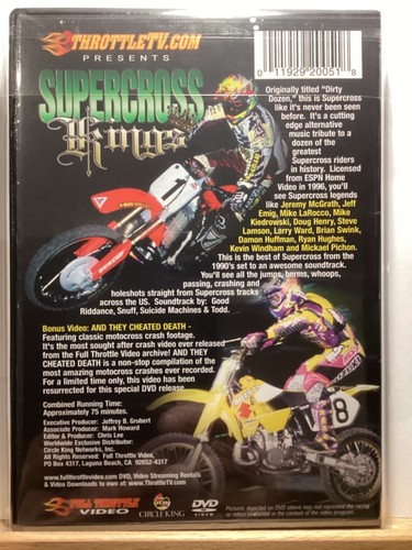 Supercross Kings (DVD, 2008) Jeremy McGrath - Jeff Emig - Mike LaRocco +++++ - Picture 2 of 2