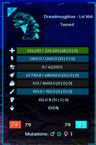 🔥ARK Survival Ascended PvE PC/XBOX/PS NEW Dreadnoughtus High Level Imprinted 🔥 - Picture 7 of 17