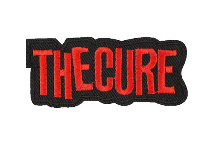 THE CURE - 1976 POST PUNK GLOOM ROCK BAND MUSIC -  3'' Embroidered Iron On Patch