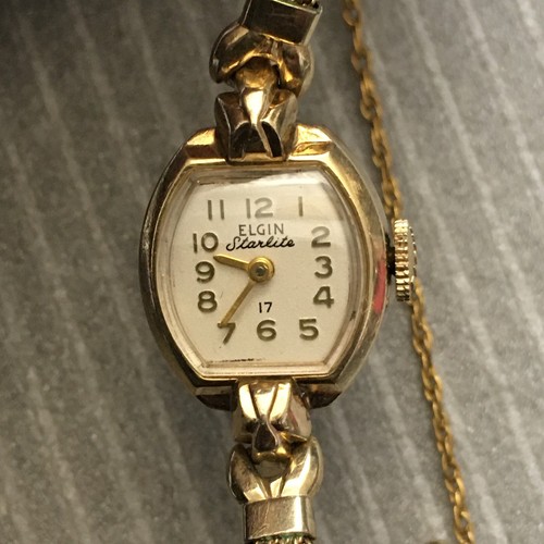 Nice vintage Ladies ELGIN Wristwatch 17J cal.833A 10K RGP runs but not serviced - Picture 2 of 15