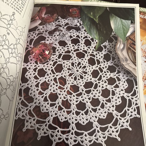 Vintage Magic Crochet Magazines LOT OF 4 Patterns 1990s Issues 106,108,109,111 - Picture 10 of 21