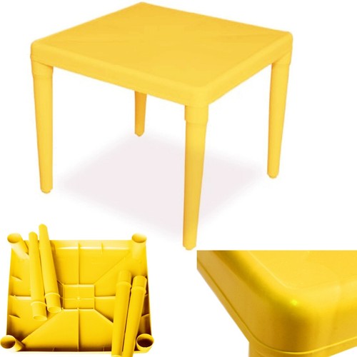 Kids Table and chairs set for Study Play Outdoor Indoor Plastic Strong - Picture 3 of 11