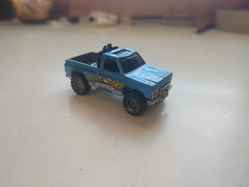Vintage 1977 Mattel Hot Wheels Blue Real Riders GMC Eagle Truck Diecast - Picture 4 of 6